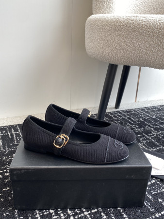 ua Ch*el mary janes cotton & silk