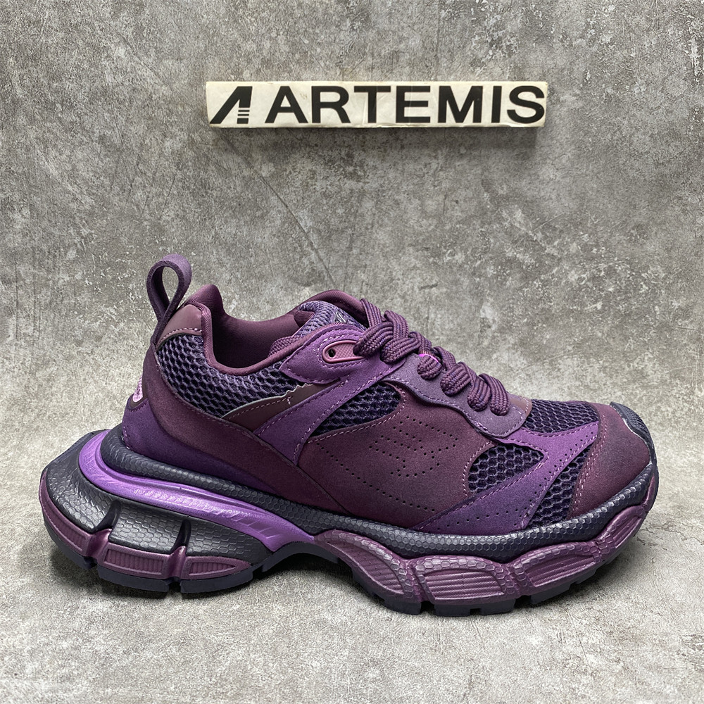 Balenciga 3XL Suede Purple