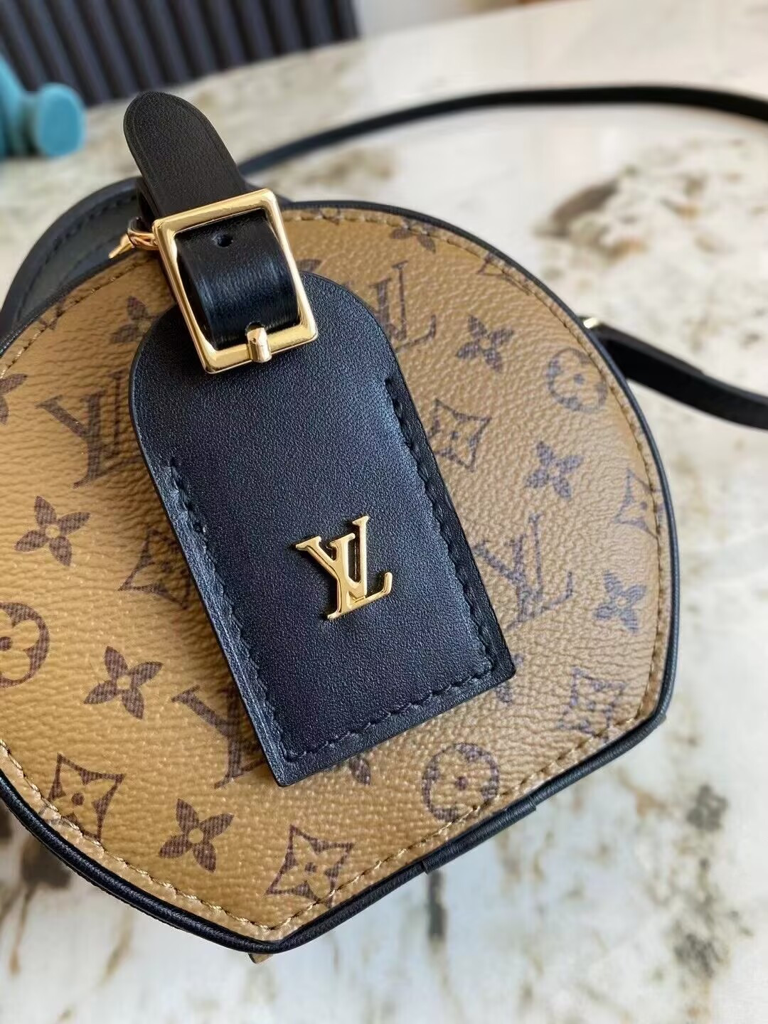 LV Mini Boite Chapeau M83614 13x12x6.5cm