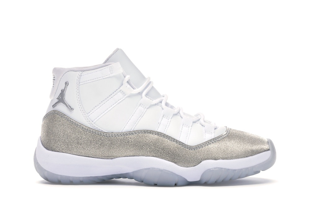 Air Jordan 11 Retro White Metallic Silver