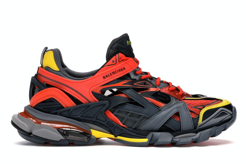 Balenciga Track 2 Trainer 'Orange Black'