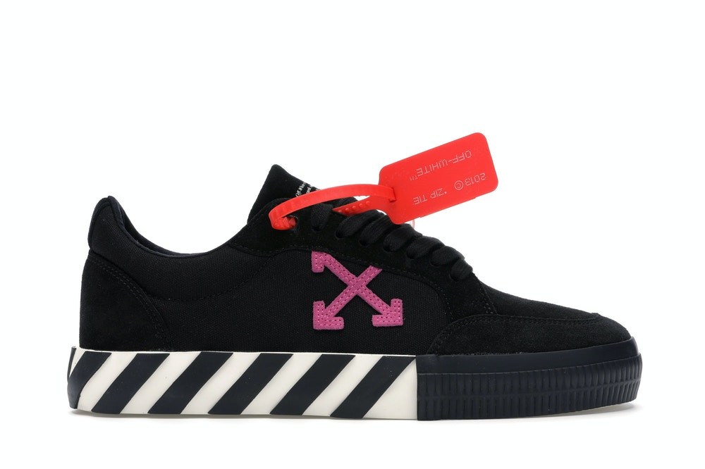 OFF-WHITE Vulc Low Black Fuchsia