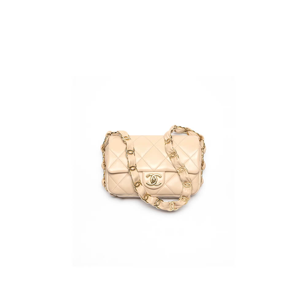Ch*el mini flap bag(high-end grade)